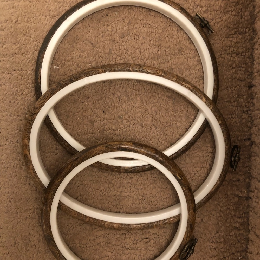 Embroidery rings